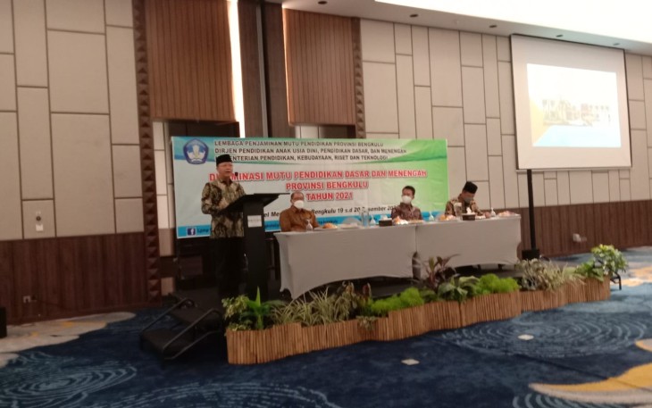 Gubernur Bengkulu Rohidin Mersyah yang membuka kegiatan ini menekankan tentang pentingnya pendidikan bagi seluruh anak-anak Indonesia