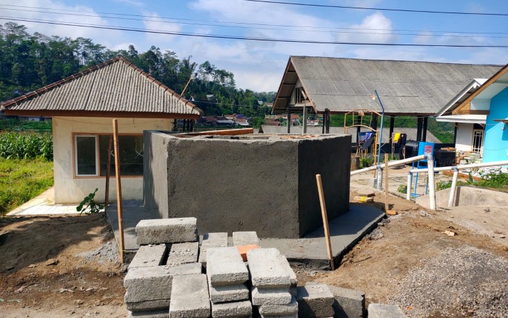 Prasasti Tugu Kenangan-kenangan TMMD 112 Kodim 0818/Malang-Batu 