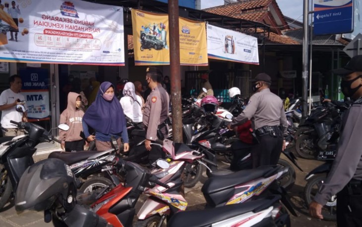 Kapolsek Talaga-Polres Majalengka, Gelar Ops Yustisi Pendisiplinan Prokes dimasa Pandemi Covid-19
