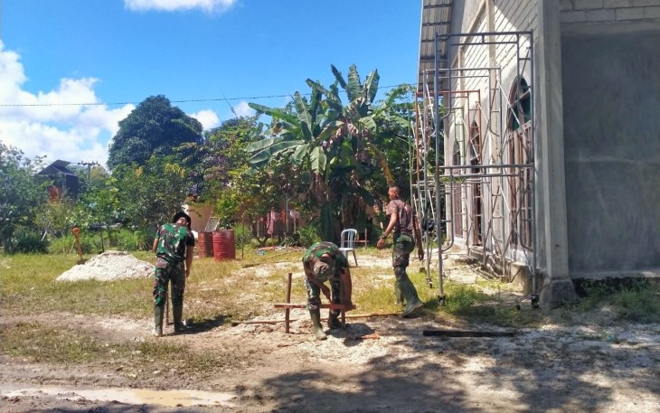 Berikut Hasil pencapaian Hari ke 3 TMMD Reguler ke 112 Kodim 1016/Plk