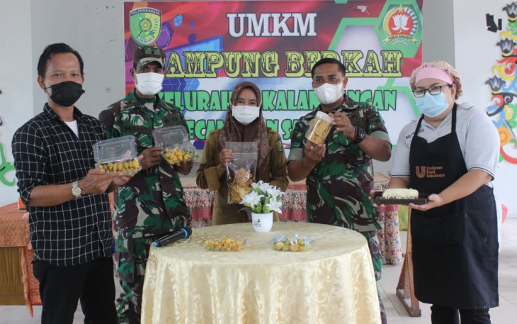Kodim Palangka Raya Gelar Pelatihan UMKM Kampung Berkah Kalampangan