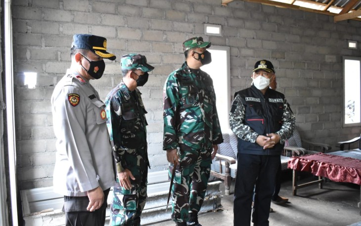 Sinergi Membangun Negeri Forkopimda Kabupaten Malang Tinjau Lokasi TMMD 112 Kodim 0818