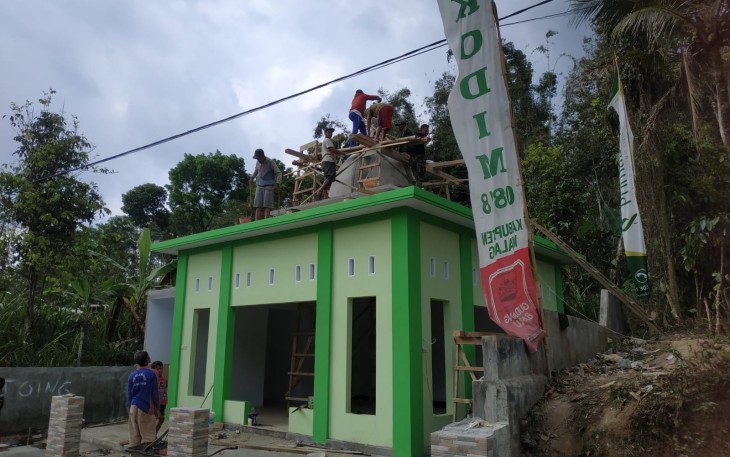 Khubah Mushola Al-Ikhlas Terpasang