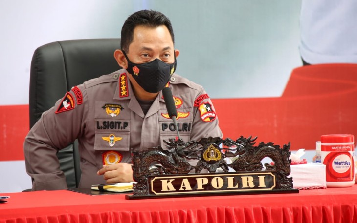 Kapolri Jenderal Polisi Drs Listyo Sigit Prabowo MSi