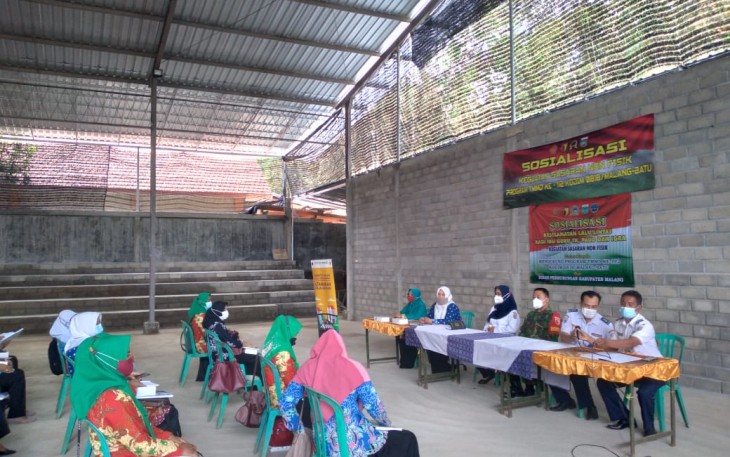 Sosialisasi Keselamatan di Jalan TMMD 112 