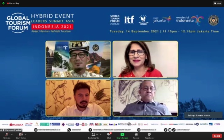 Wakil President Turki Fuat Oktay dan Wakil Presiden RI, Prof Ma'ruf Amin akan membuka secara resmi kegiatan Global Tourism Forum_Leaders Summit Asia di Hotel Raffles, Jakarta, 15-16 September 2021.