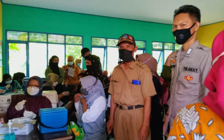 Giat Monitoring "GERAI VAKSIN PRESISI" TNI & POLRI