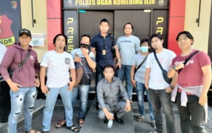 Tim Buser polres Ogan Kemering Ilir ( OKI )