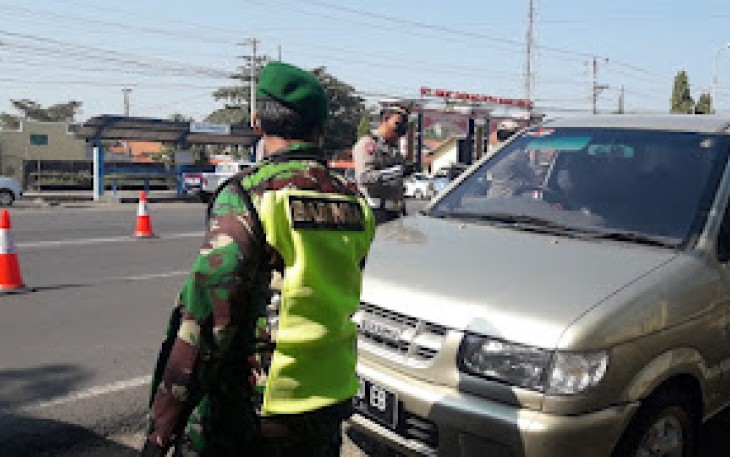 Penyekatan Pemberlakuan PPKM Level 4