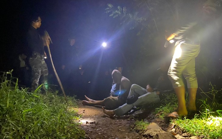 Terduga Pelaku Diamankan   