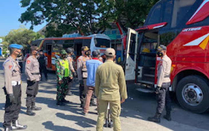  Operasi Yustisi dengan sasaran penumpang bus