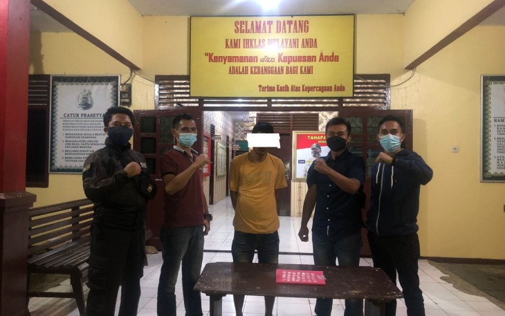 Terduga Pelaku Diamankan     