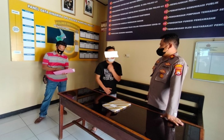 Terduga Pelaku Diamankan      