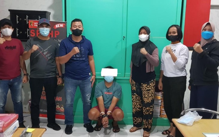 Terduga Pelaku Diamankan      