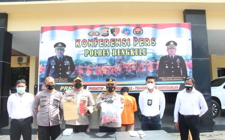 Polres Bengkulu Amankan Tersangka Kasus Prostitusi Berkedok Panti Pijat di Lingkar Barat
