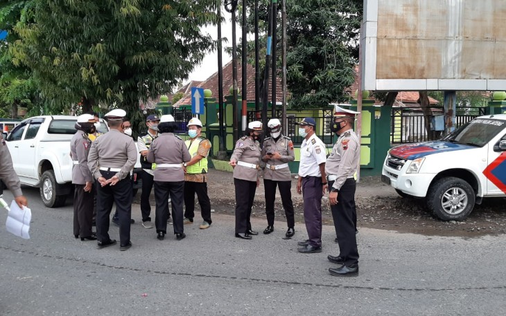 Ditlantas Polda Jateng laksanakan kegiatan supervisi atau audit kinerja bidang kamsel TA.2021 pada Polres Kendal 
