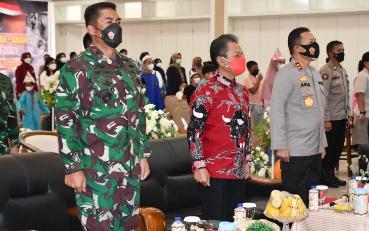 Danrem 033/WP: Anak Perlu Dukungan Psikososial dalam Menghadapi Situasi Wabah Covid-19