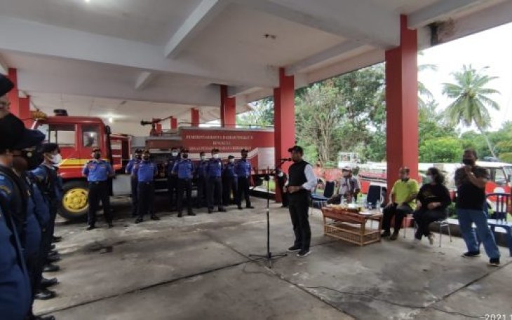 Semangat Membara, 15 Personel Damkar Siap Ikuti Pusdiklatkar Ciracas