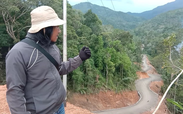 Jalan Hulu Layang-Muaro Sungai Lolo Sudah Bagus, Masyarakat Merasa Bersyukur