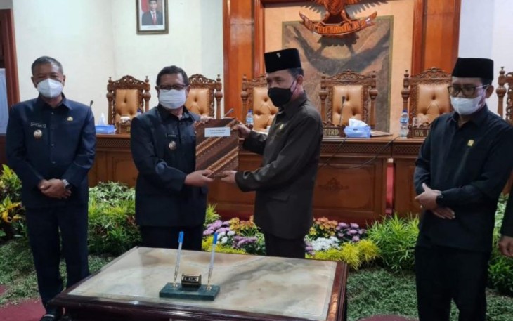 Kabupaten Tulungagung menggelar sidang paripurna.Bertempat di Graha Wicaksana DPRD Tulungagung