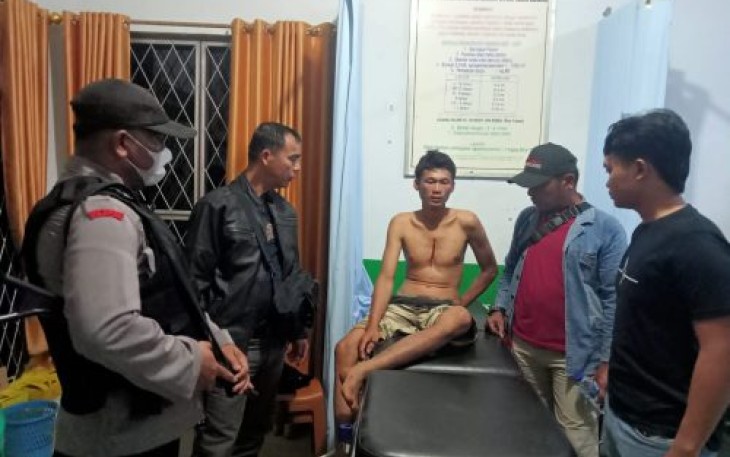 Terduga Pelaku Saat Diamankan  