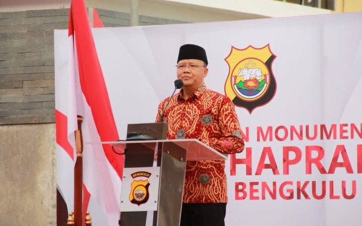 Gubenur Bengkulu Rohidin Mersyah