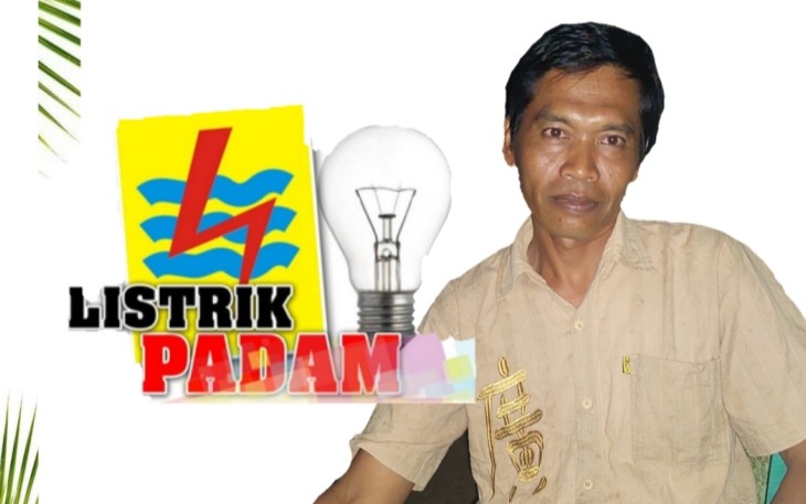Wardi salah satu warga Desa Melati Harjo