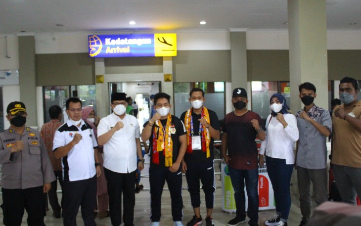 Pengprov PASI Bengkulu Sambut Peraih Medali PON XX Papua