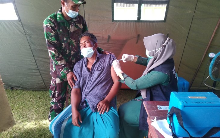 Puskesmas Singkil Kembali Laksanakan Vaksinasi ke Desa-desa