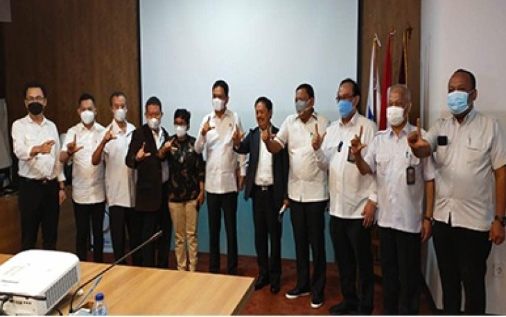 Bupati Bengkulu Utara melakukan kunjungan kerja dan audensi ke Perpustakaan Nasional RI