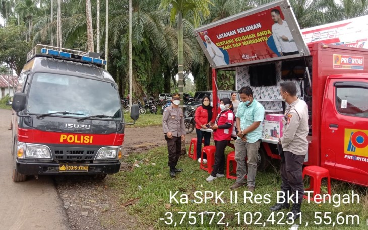 Polres Benteng Sosialisasi Prokes dan Harkamtibmas
