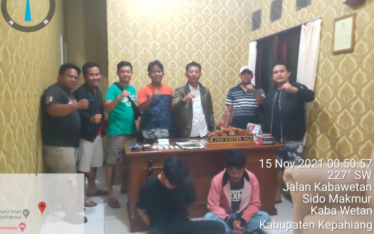Simpan Ganja, 2 Warga Kepahiang Ditangkap Polisi