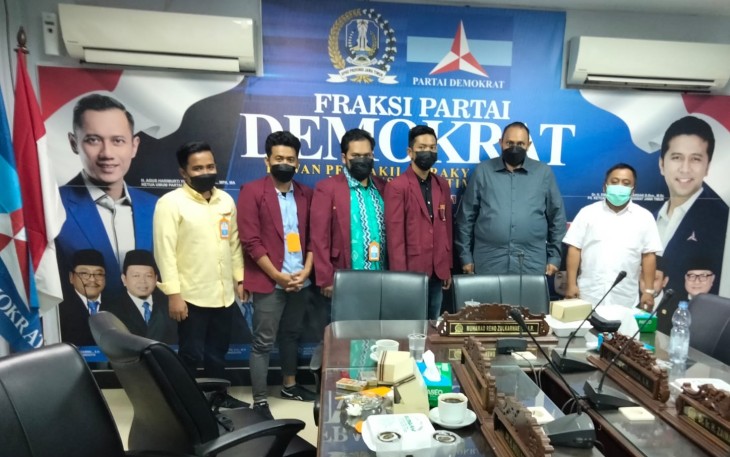 IMM Jawa Timur Silahturahmi ke Fraksi Demokrat DPRD Jatim