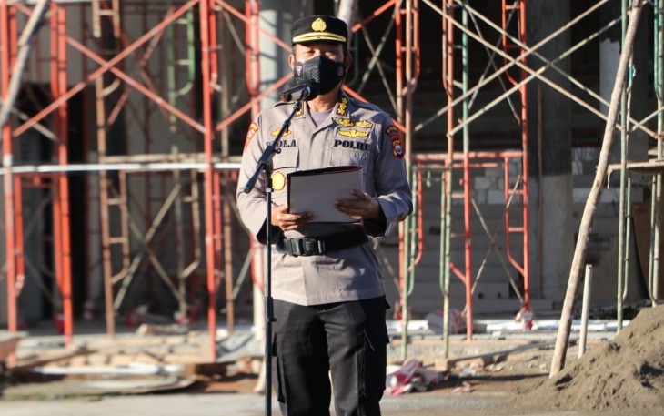Pimpin Apel Pagi, Karo Ops Ingatkan Patuhi Prokes dan Vaksinasi