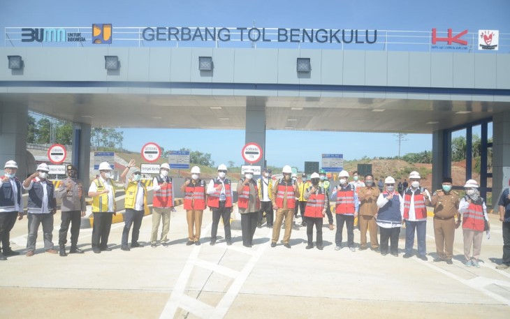 Tercepat di Indonesia, Jalan Tol Bengkulu Rampung Akhir Tahun