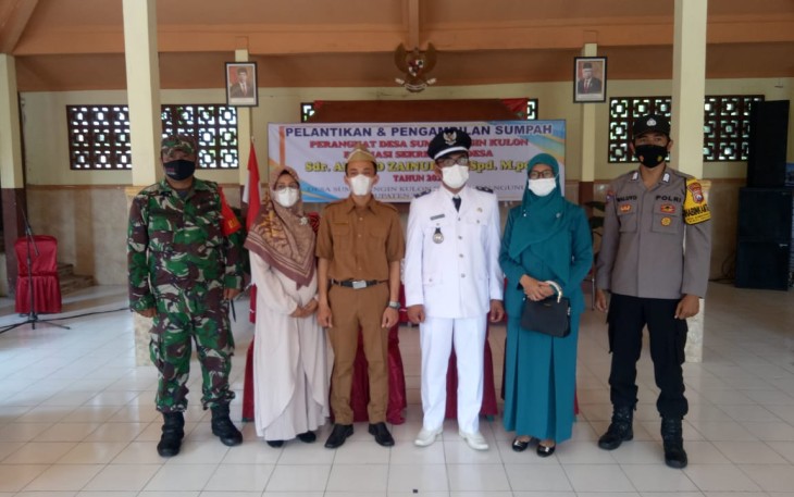 Pengambilan Sumpah Jabatan dan Pelantikan Sekretaris Desa Sumberingin Kulon