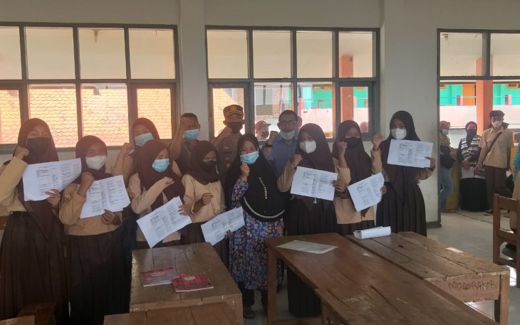 Gerai Vaksin Presisi Bhakti Kesehatan Untuk Negeri Tingkat Polsek Kadungora