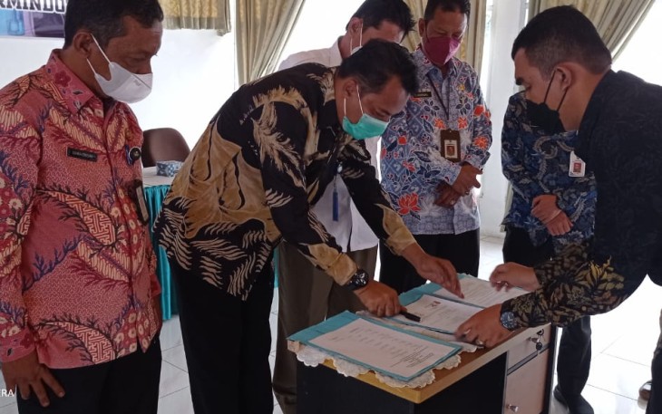 RSUD Lubuk Sikaping Tanda Tangani Kerja Sama Operasional Oksigen Dengan PT Dian Cipta Pharmindo
