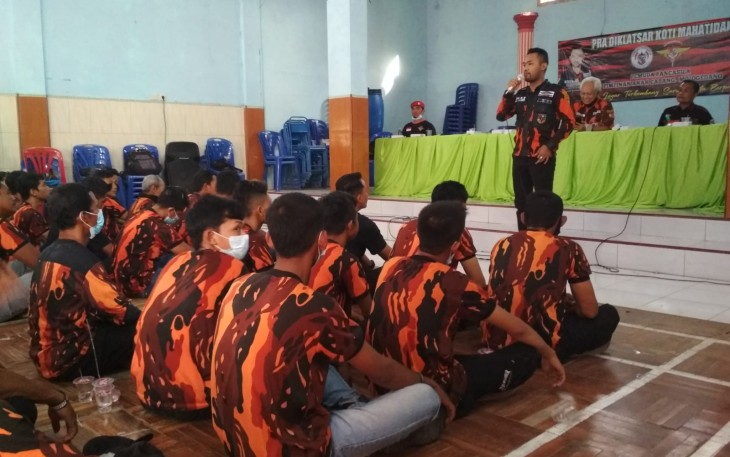  Acara Pra Diklatsar Koti Mahatidana PAC Pemuda Pancasila Kecamatan Mojogedang