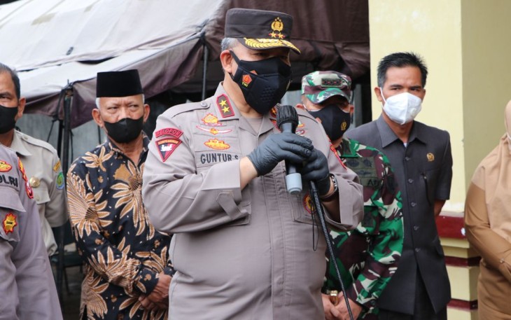 Kapolda Bengkulu Irjen Pol Drs Guntur Setyanto MSi 