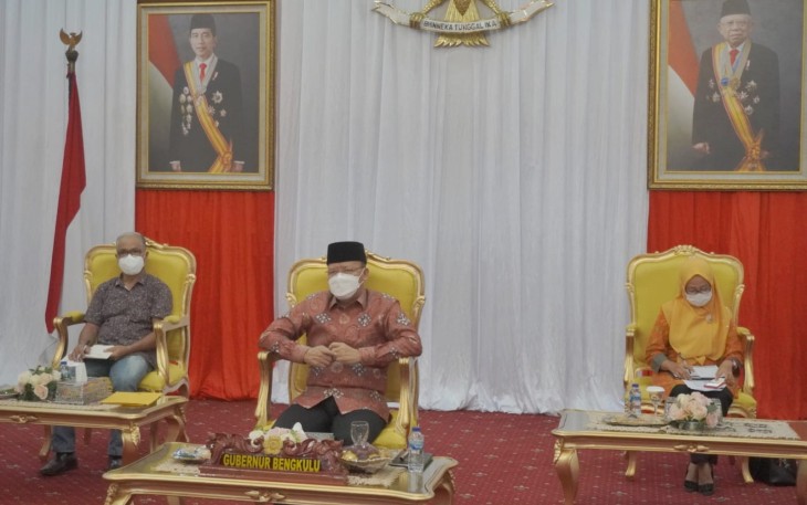 Sesuai Instruksi Presiden, Gubernur Rohidin Minta Pemkot Bengkulu Turunkan Mobilitas Masyarakat