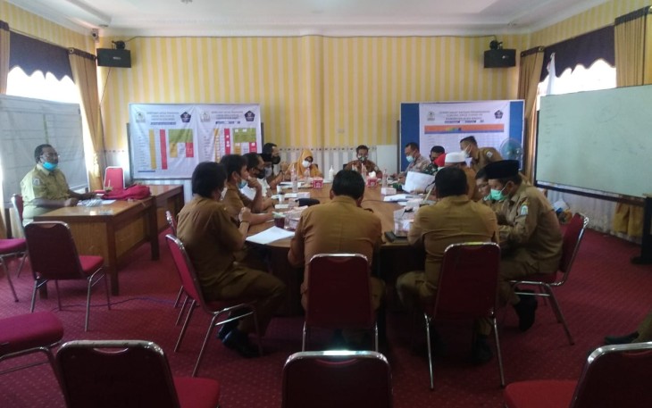 Posko Satgas Penanganan Covid-19 Kabupaten Aceh Singkil.