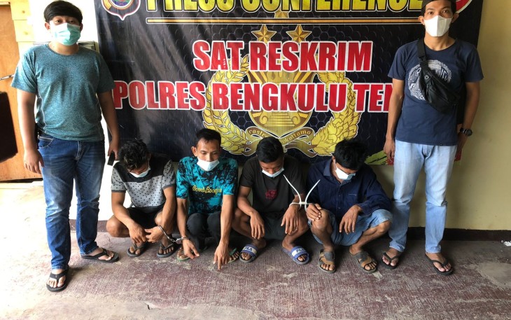 Terduga Pelaku Diamankan         
