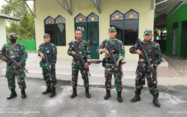 Lima Orang Personel Kodim 1016/Palangka Raya Laksanakan Tugas Operasi Satgas Apter