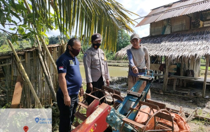 Terima Laporan Pencurian Mesin Traktor, Polres BS Lakukan Penyelidikan