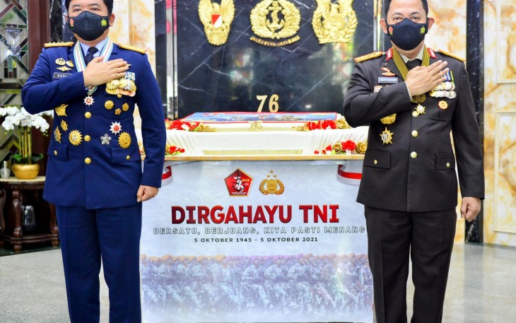 Kapolri : Sinergitas TNI-Polri Mutlak Sebagai Kekuatan Strategis Hadapi Tantangan