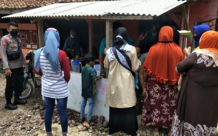 Bhabinkamtibmas Polsek Talaga Ingatkan Warga Untuk Selalu Terapkan Prokes Guna Memutus Mata'Rantai Covid-19