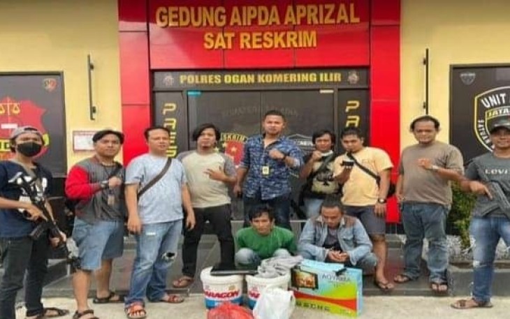 Spesialis Pembobol Rumah dan Toko Diringkus Tim Macan Komering Polres OKI
