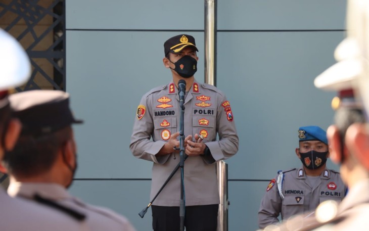 Pimpin Apel Pagi, Kapolres Tulungagung: Jangan Ciderai Kepercayaan Masyarakat Kepada Polri 