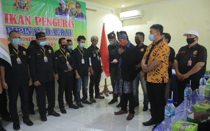 pengukuhan dan pelantikan pengurus daerah PJID Nusantara Kabupaten Pasaman